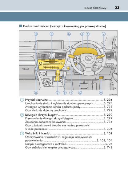 2017-2019 Lexus RX 300/RX 350/RX 350L Gebruikershandleiding | Pools