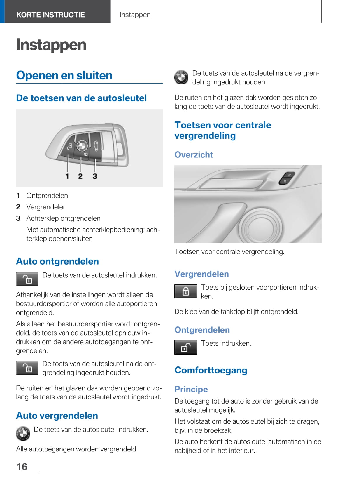 2020-2021 BMW X1 Owner's Manual | Dutch