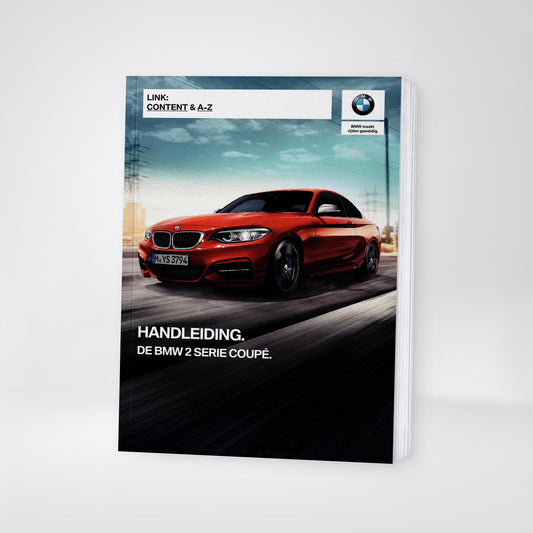 2017-2021 BMW 2-serie Gebruikershandleiding | Nederlands