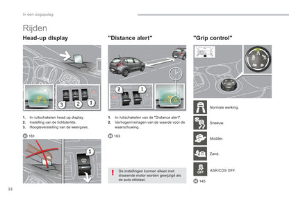 2013-2014 Peugeot 3008 Owner's Manual | Dutch