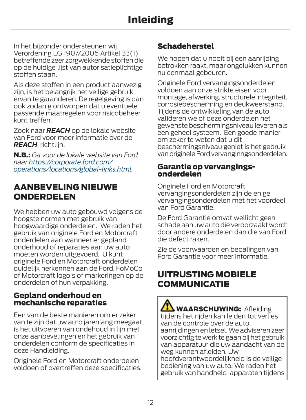 2021-2023 Ford Galaxy / S-Max Gebruikershandleiding | Nederlands