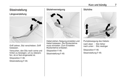 2019 Opel Vivaro Bedienungsanleitung | Deutsch