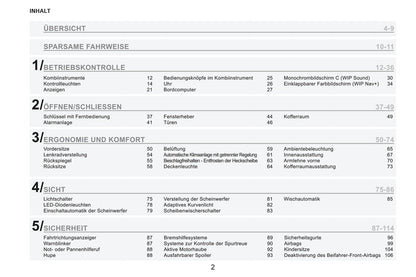 2015 Peugeot RCZ Owner's Manual | German