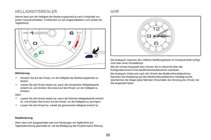 2015 Peugeot RCZ Owner's Manual | German