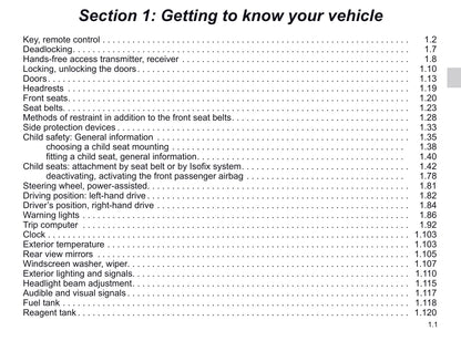 2019-2020 Renault Master Owner's Manual | English