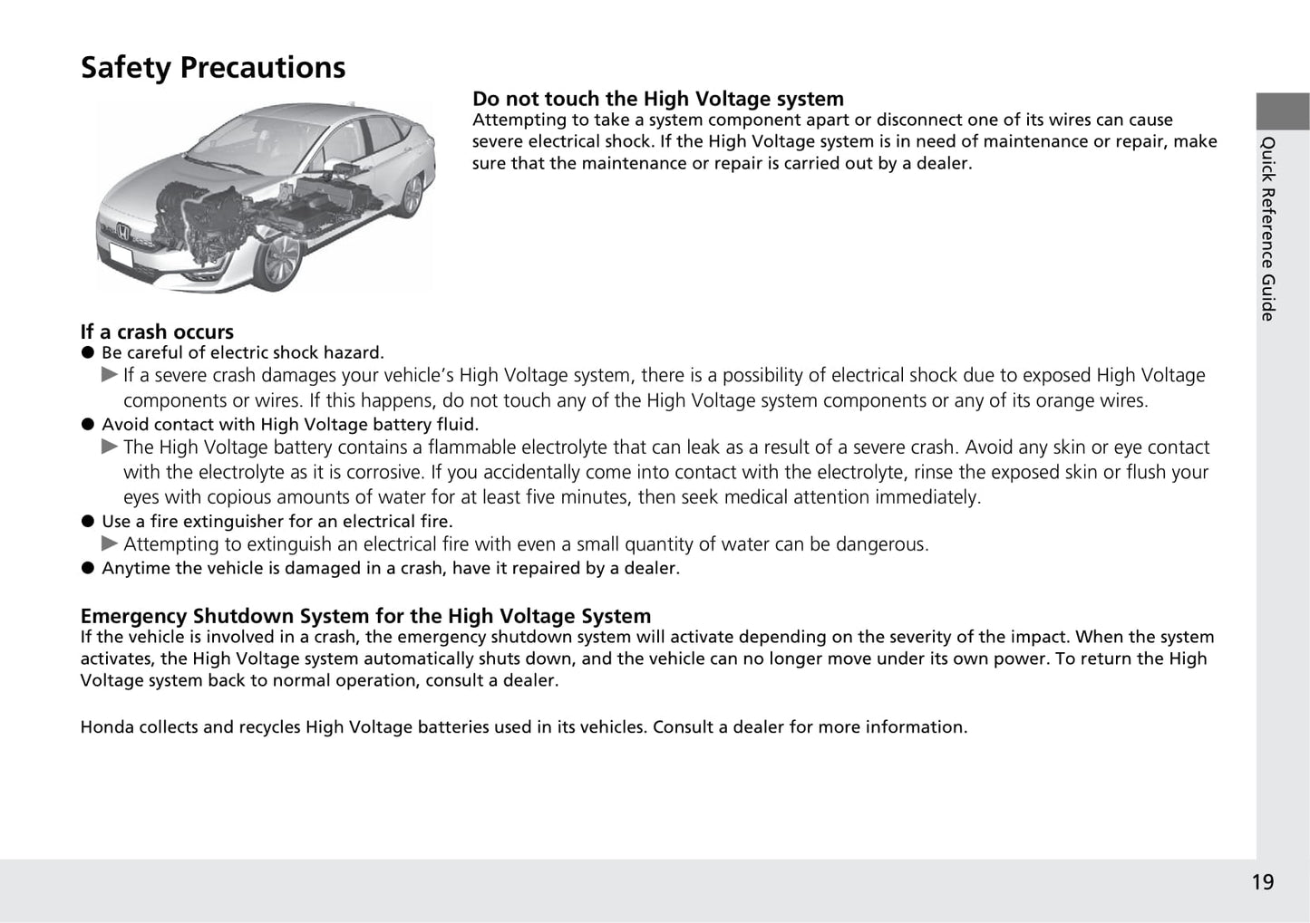 2021 Honda Clarity Plug-in Hybrid Owner's Manual | English