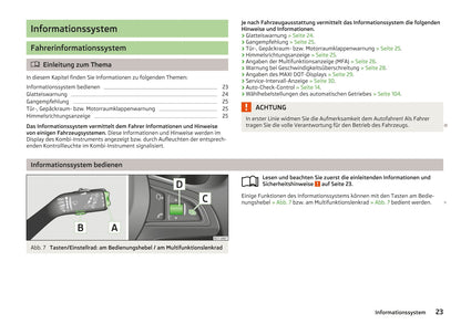 2018-2019 Skoda Rapid Spaceback Owner's Manual | German