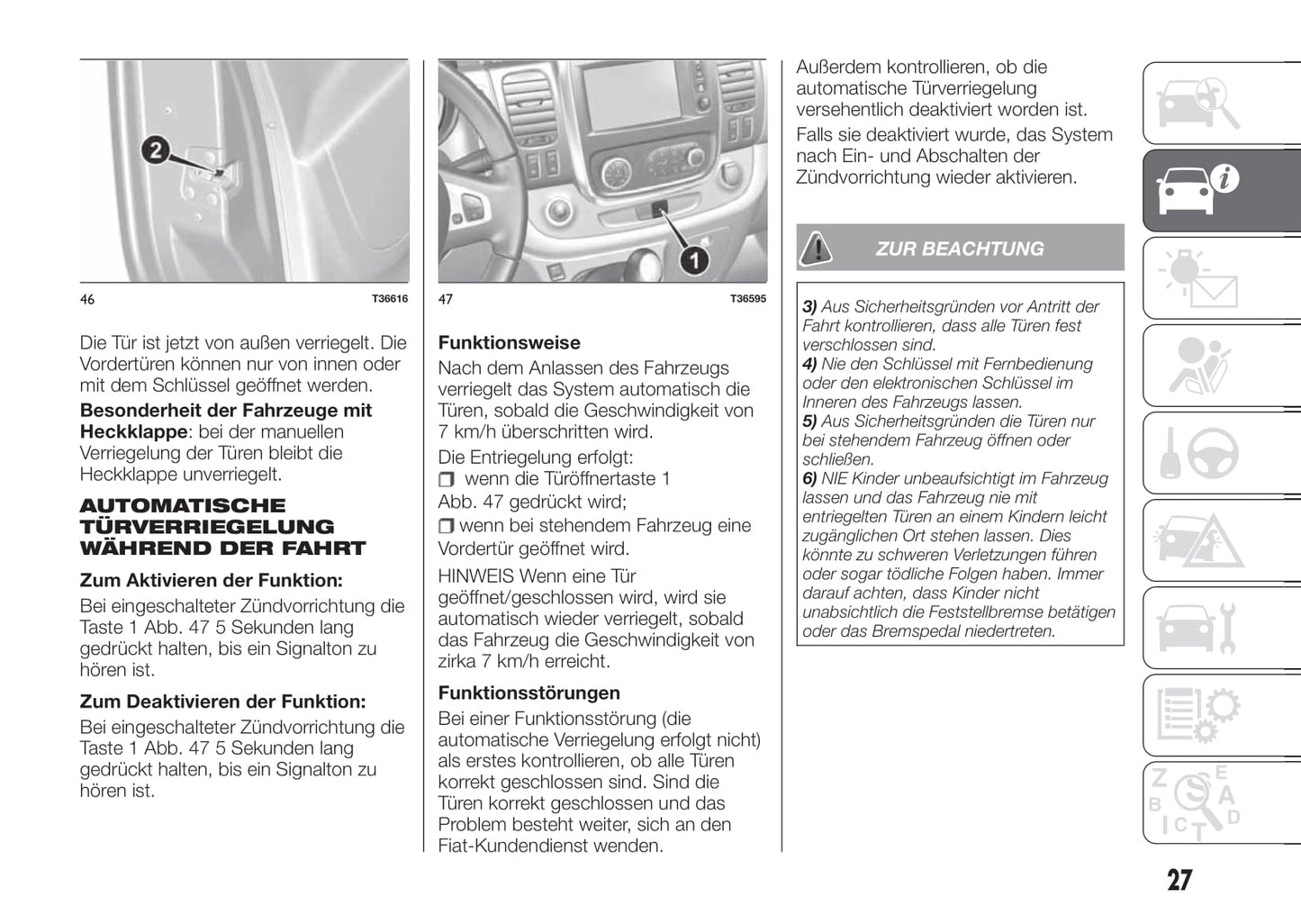 2016-2022 Fiat Talento Gebruikershandleiding | Duits
