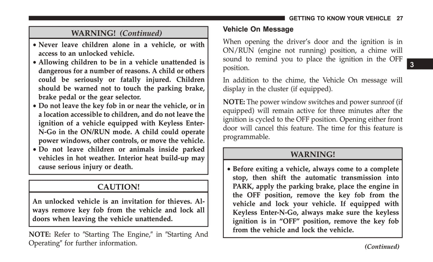 2018 Dodge Charger SRT Gebruikershandleiding | Engels