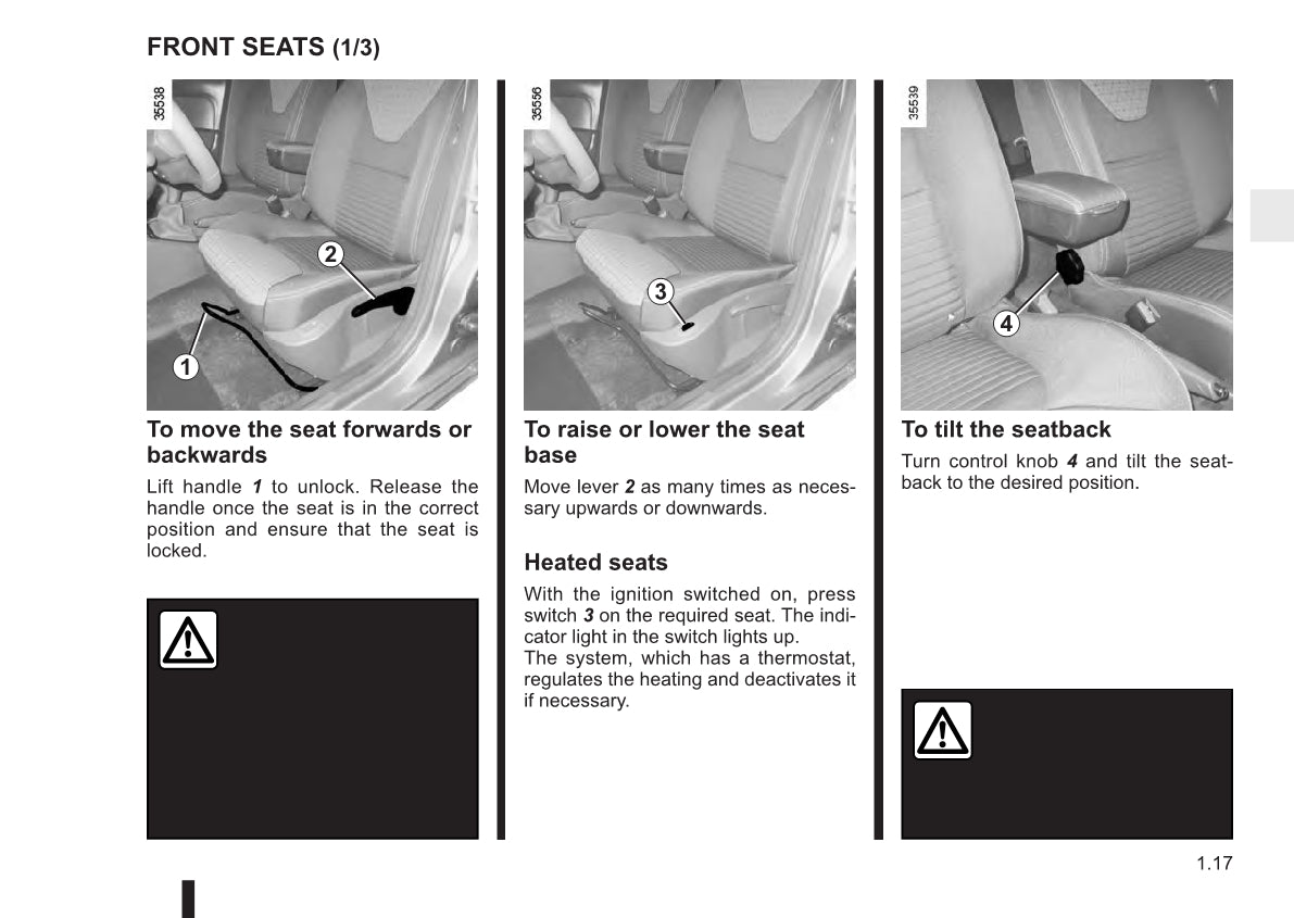 2015-2016 Renault Clio Owner's Manual | English