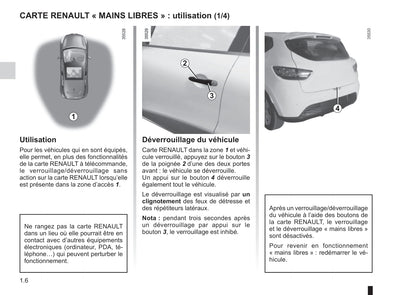 2016-2018 Renault Clio Gebruikershandleiding | Frans