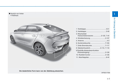 2018-2019 Hyundai i30 Gebruikershandleiding | Duits