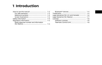 Nissan Connect Owner's Manual 2020