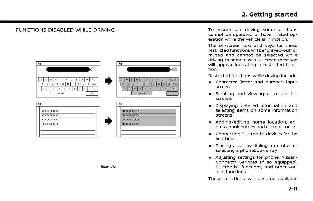 Nissan Connect Owner's Manual 2020