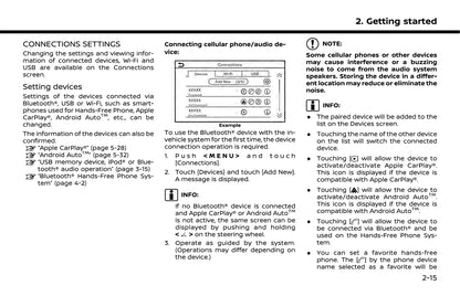 Nissan Connect Owner's Manual 2020