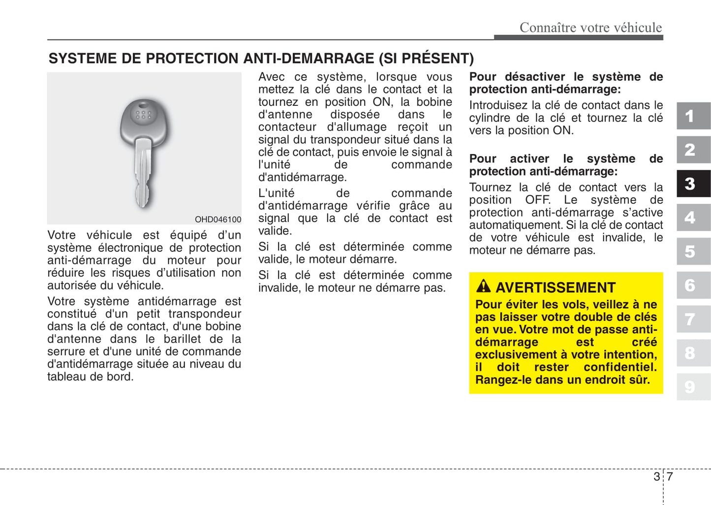 2007-2008 Kia Cerato Gebruikershandleiding | Frans