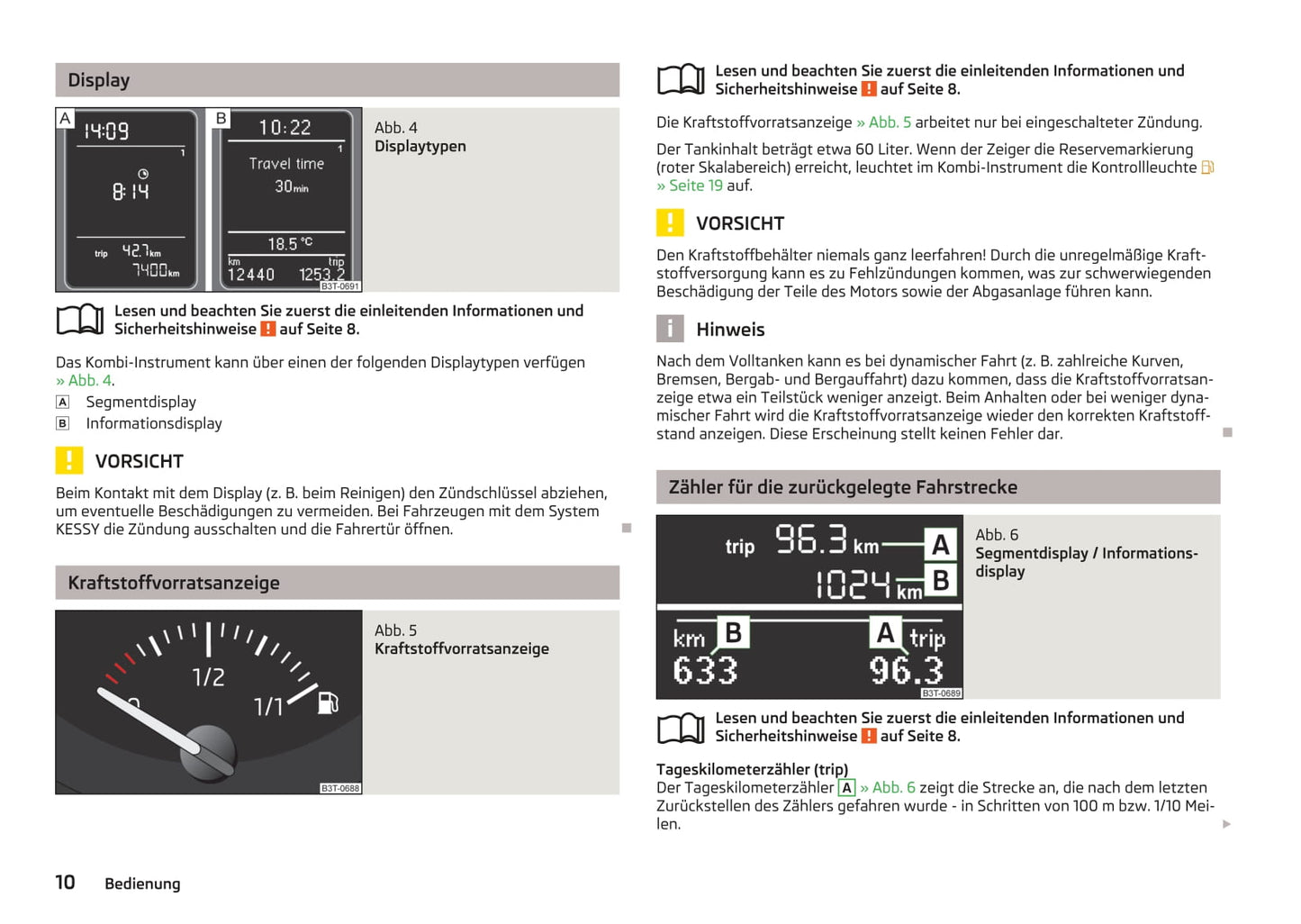 2013-2014 Skoda Superb Owner's Manual | German