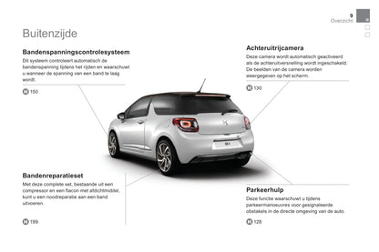 2016-2017 Citroën DS 3 Owner's Manual | Dutch