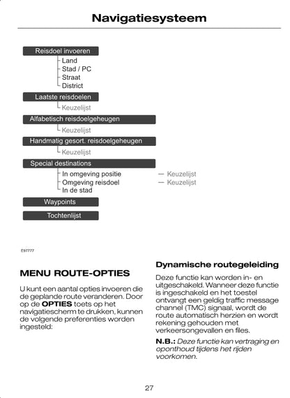 Ford CD-navigatiesysteem Handleiding 2008 - 2011