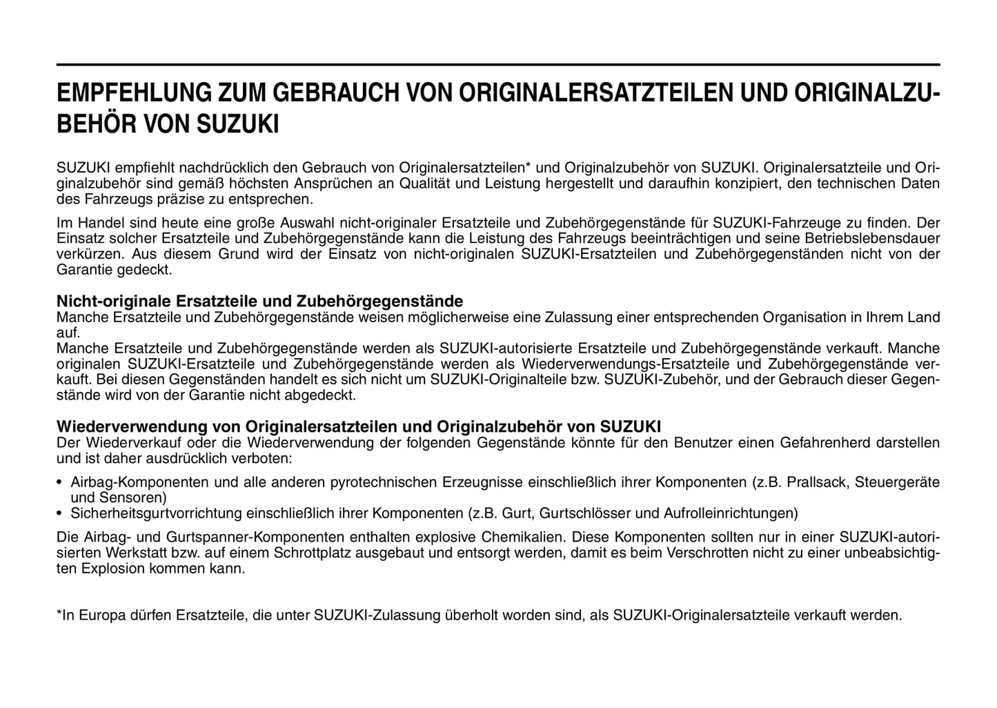 2012-2015 Suzuki Grand Vitara Gebruikershandleiding | Duits