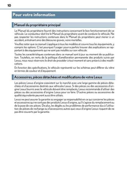 2014-2018 Lexus CT 200h Gebruikershandleiding | Frans