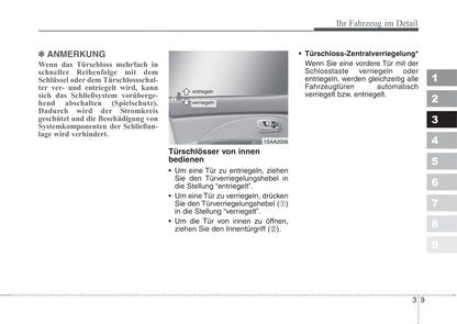 2006-2007 Kia Picanto Gebruikershandleiding | Duits