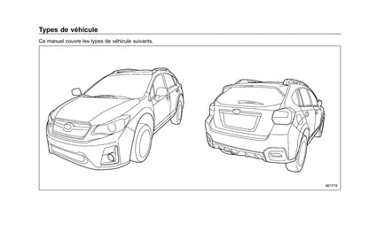 2016 Subaru Crosstrek Hybrid Gebruikershandleiding | Frans