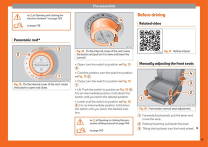 2017-2019 Seat Leon Owner's Manual | English