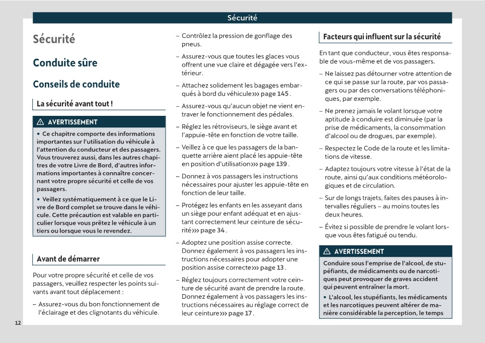 2021 Cupra Ateca Owner's Manual | French