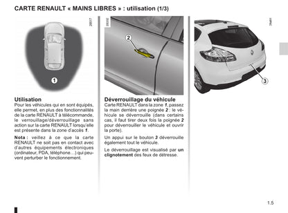 2010-2011 Renault Mégane Gebruikershandleiding | Frans