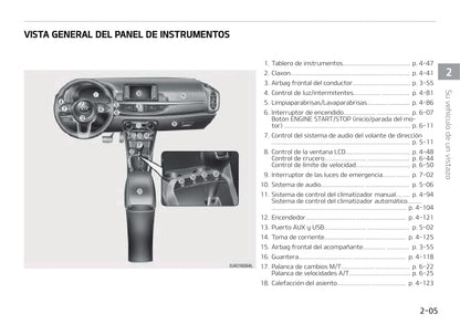 2018-2019 Kia Picanto Owner's Manual | Spanish