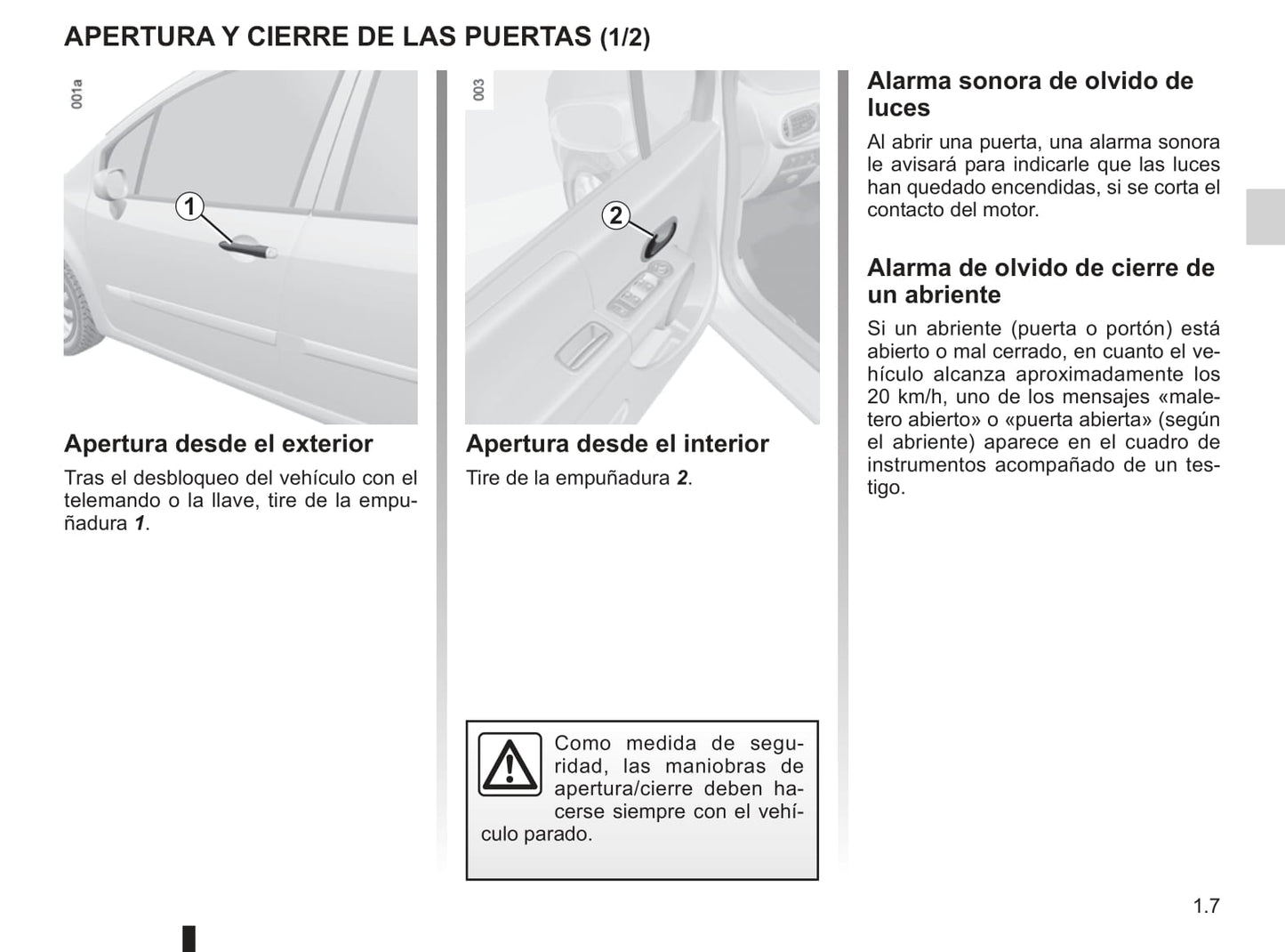 2012-2013 Renault Modus Gebruikershandleiding | Spaans