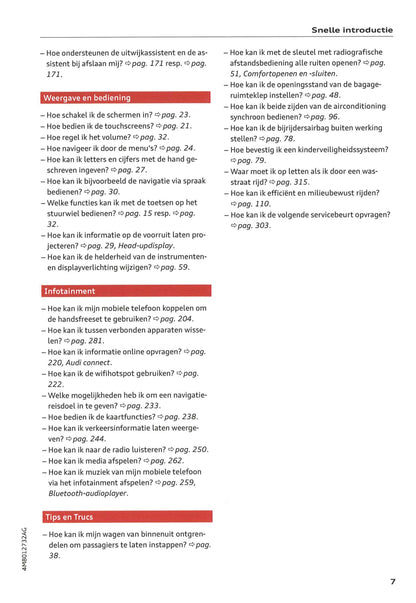 2018-2023 Audi Q8 Gebruikershandleiding | Nederlands