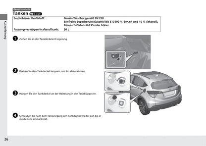 2018-2020 Honda HR-V Gebruikershandleiding | Duits