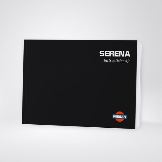 1992-2000 Nissan Serena Gebruikershandleiding | Nederlands