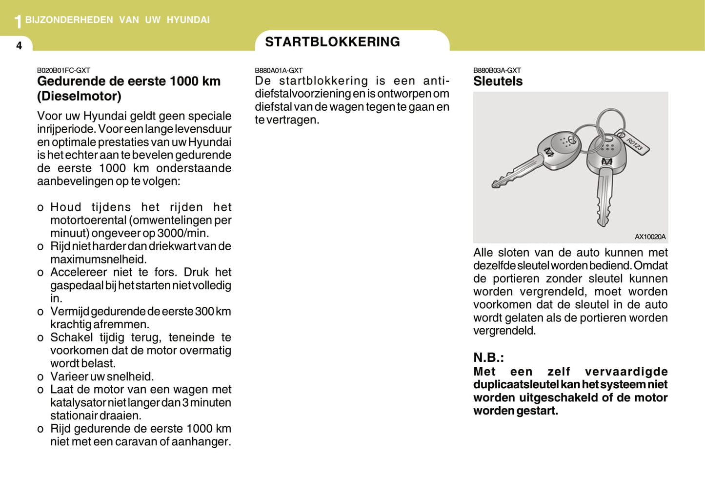 2006-2007 Hyundai Matrix Gebruikershandleiding | Nederlands