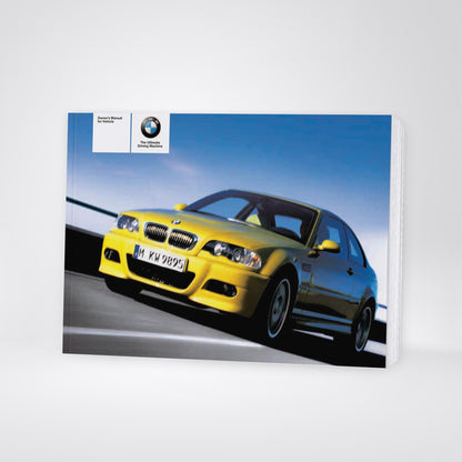 2006 BMW M3 Gebruikershandleiding | Engels