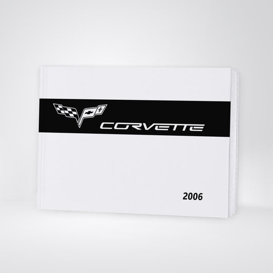 2006 Chevrolet Corvette Gebruikershandleiding | Engels