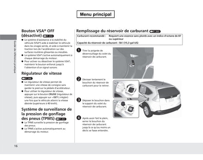 2013 Honda CR-V Gebruikershandleiding | Frans