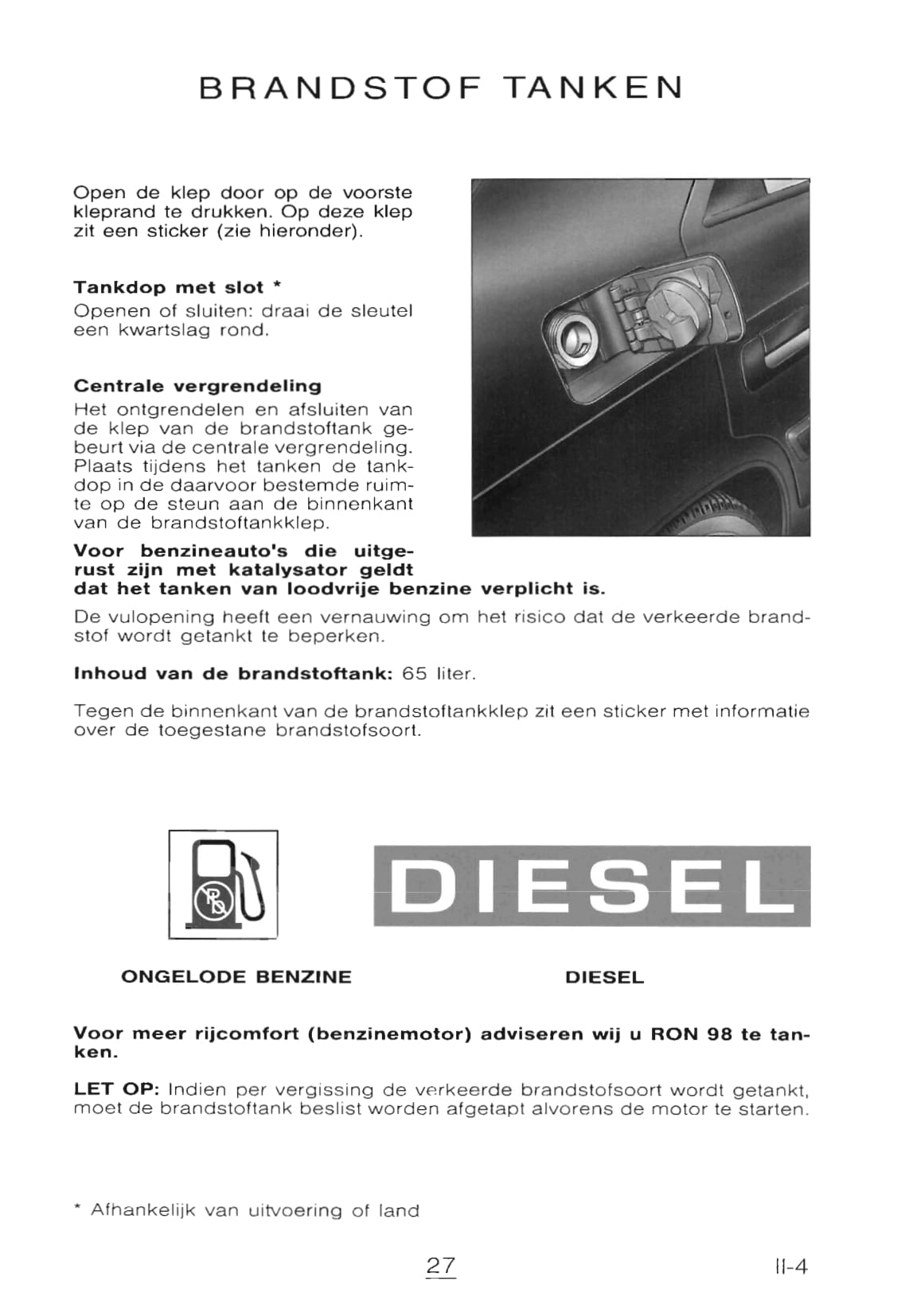 1998-2001 Citroën Xantia Gebruikershandleiding | Nederlands