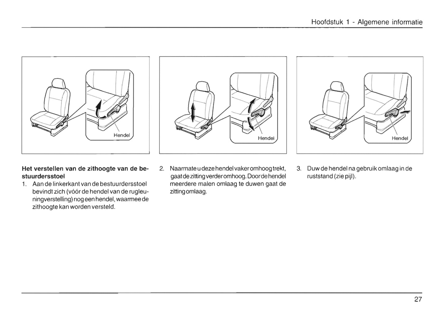 2007-2016 Daihatsu Cuore Gebruikershandleiding | Nederlands