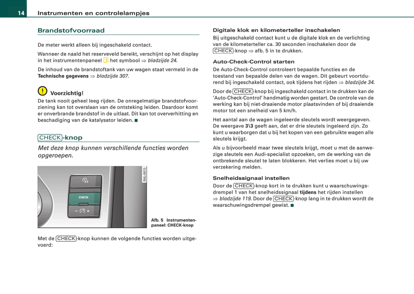 2008-2011 Audi A6 Gebruikershandleiding | Nederlands