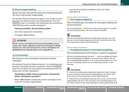 2008-2011 Audi A6 Gebruikershandleiding | Nederlands