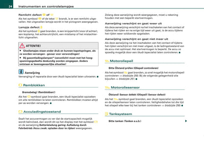 2008-2011 Audi A6 Owner's Manual | Dutch