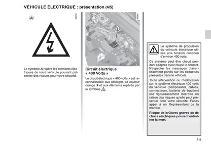 2019-2020 Renault Zoe Owner's Manual | French