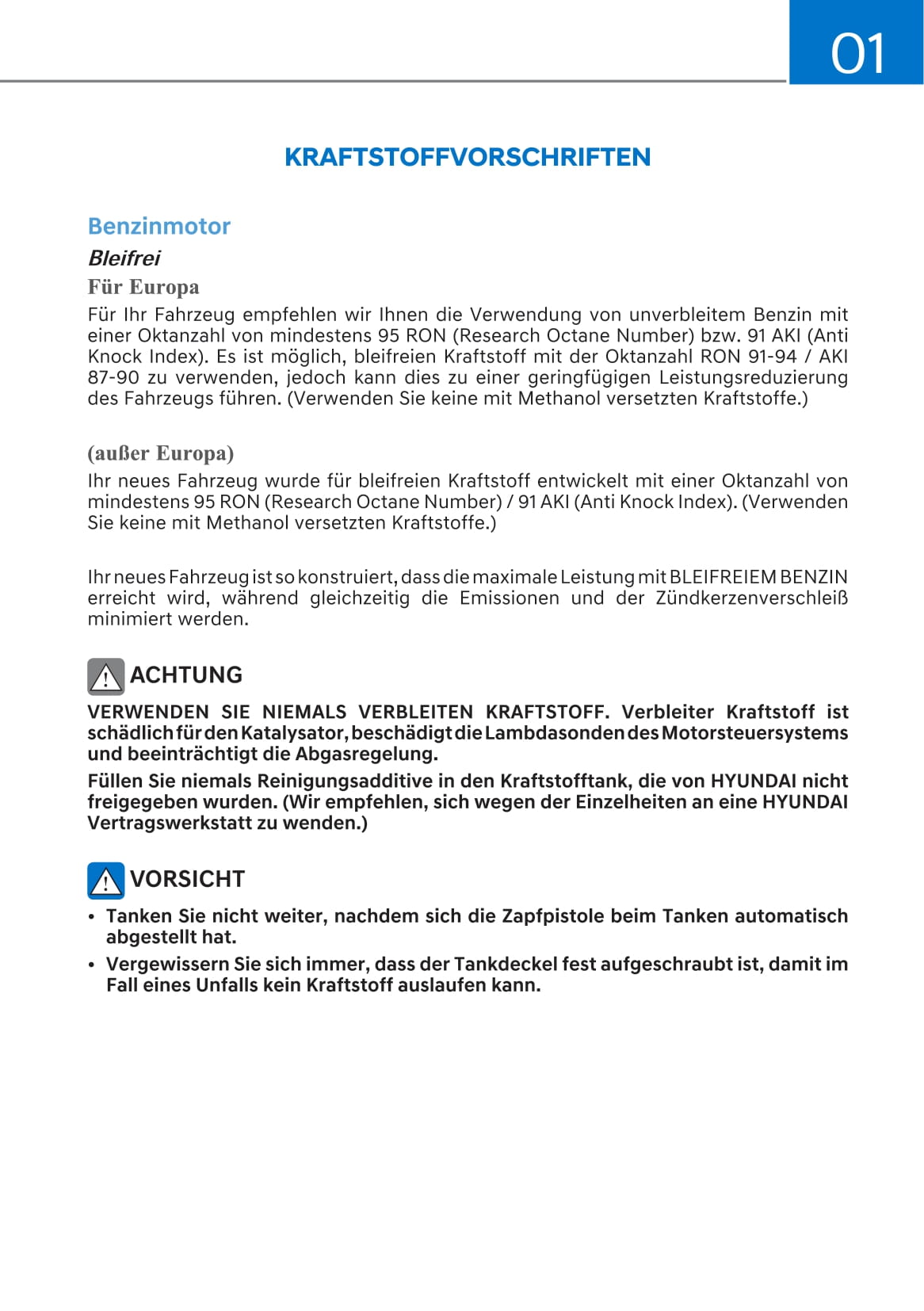 2020-2023 Hyundai i20 Gebruikershandleiding | Duits