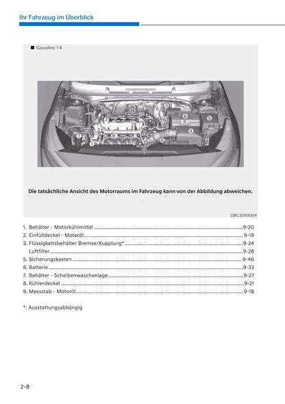 2020-2023 Hyundai i20 Gebruikershandleiding | Duits