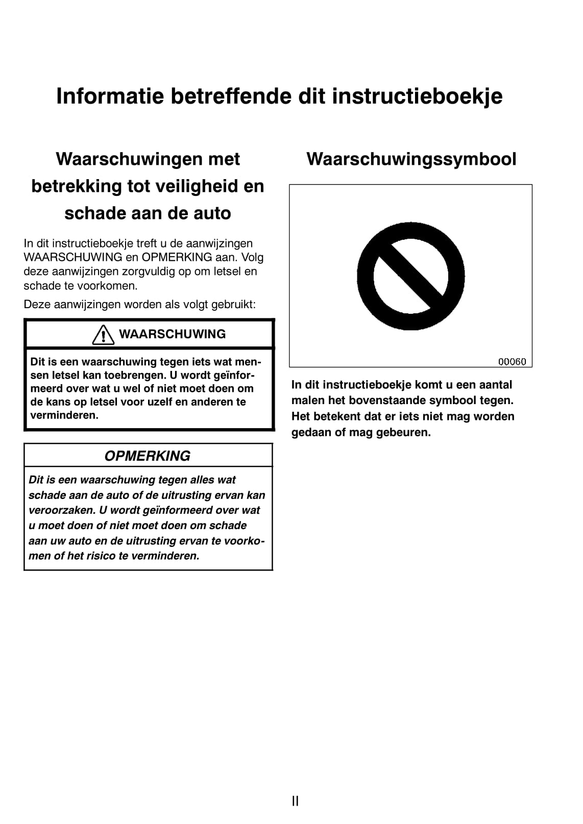 2005-2006 Toyota Yaris Owner's Manual | Dutch