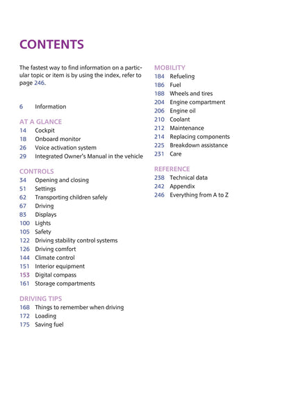 2015-2019 Mini Clubman Owner's Manual | English