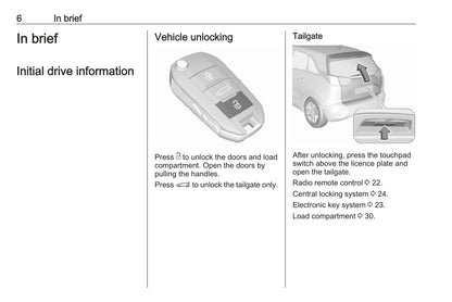 2017-2018 Vauxhall Crossland X Owner's Manual | English